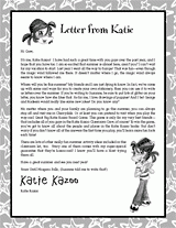 Letter from Katie: Send Off to Summer