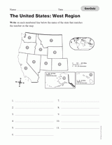 Quiz: The United States: West Region
