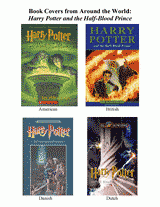 Book Covers from Around the World: Harry Potter and the Half-Blood Prince