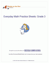 Everyday Math Practice Sheets (Gr. 3)