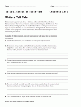 Write a Tall Tale