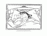 Different Just Like Me Sleep Coloring Page