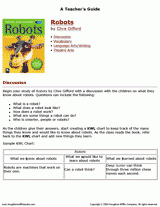 Kingfisher Young Knowledge: Robots Teacher's Guide