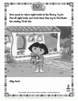 Dora the Explorer: Find the Books in the Picture