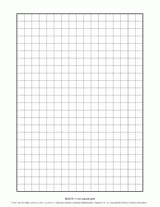 1-cm Square Grid (BLM 8)