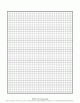 0.5-cm Square Grid (BLM 9)