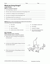 How Are Living Things Classified Biology Printable 6th 12th Grade Teachervision