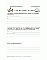 Make Your Own Holiday
