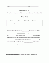 Muhammad XI Research Activity