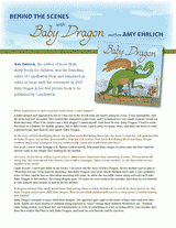 Q&A with Amy Erlich About Baby Dragon