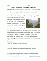 Snowy Mountains Hydro-Electric Scheme