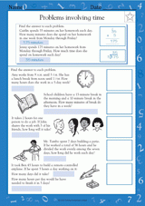 Word Problems Involving Time II (Grade 4)