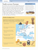 Medieval Trade Across Europe