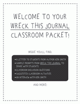 Wreck This Journal Classroom Packet