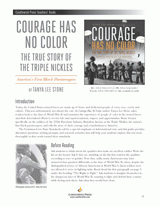 Courage Has No Color, The True Story of the Triple Nickles: America's First Black Paratroopers Teacher's Guide