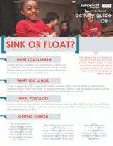 Sink or Float? Science Activity