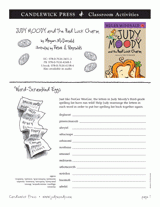 Judy Moody and the Bad Luck Charm Classroom Activities