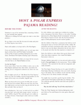 The Polar Express Pajama Reading Kit