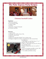 Christmas Snowball Cookie Recipe