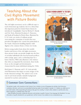 Teaching About the Civil Rights Movement with Picture Books