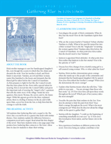 Gathering Blue Educator's Guide