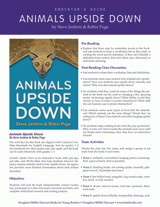 Animals Upside Down Educator's Guide