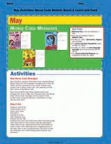 May Activities: Morse Code Bulletin Board &amp; Lewis and Clark