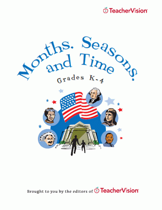 Months, Seasons & Time Printable Book (K-4)