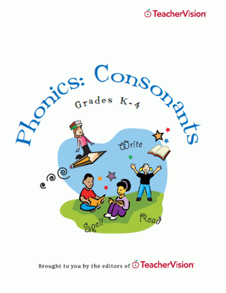 Phonics: Consonants Printable Book (K-4)