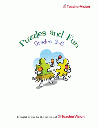 Puzzles & Fun Printable Book (Grades 3-6)