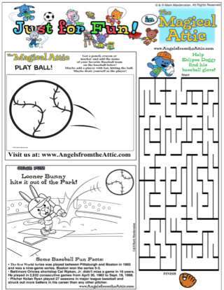 Magical Attic Baseball Just for Fun
