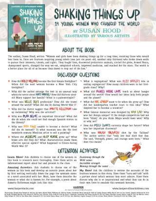 Shaking Things Up Book Discussion Guide