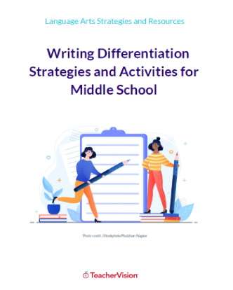 Writing Differentiation Strategies and Activities for Middle School