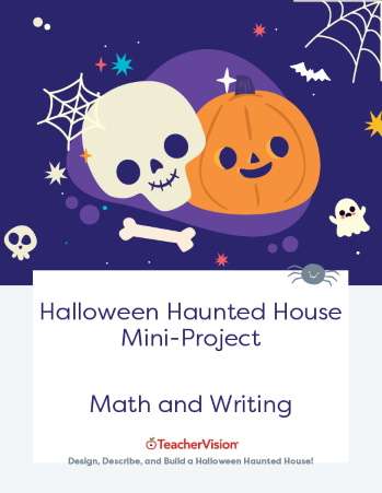 Halloween Haunted House Math and Writing Mini-Project