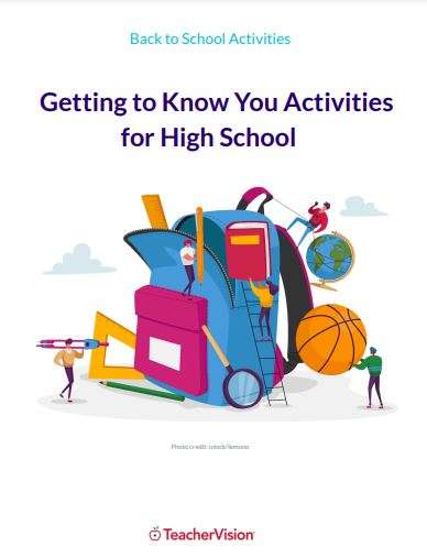 Getting To Know You Activities for High School