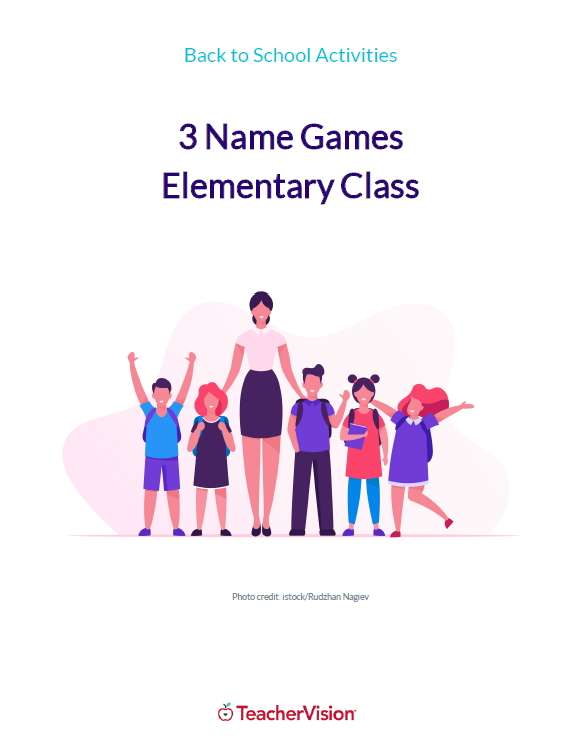 3 Name Games Icebreakers for Elementary Students