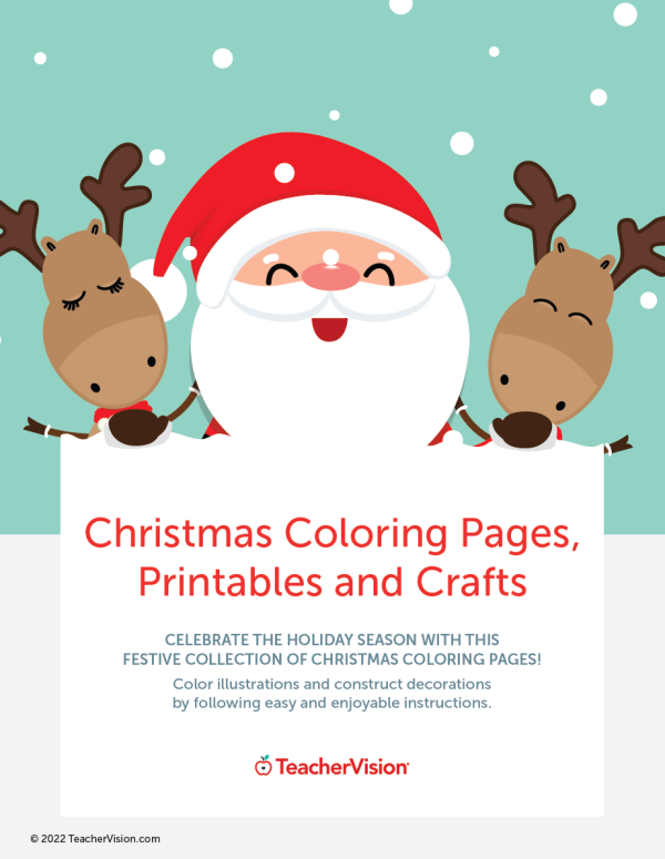 Christmas Coloring Pages, Printables and Crafts