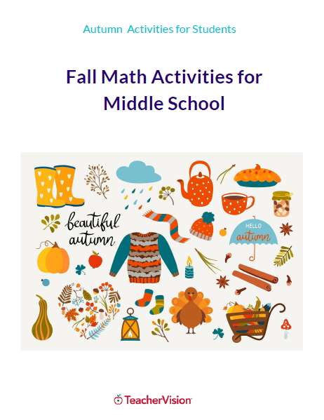 Fall Math Activities for Middle School