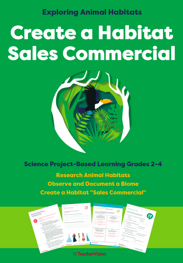 Create a Habitat Sales Commercial: Exploring Animal Habitats Project-Based Learning Unit Create a Habitat Sales Commercial: Exploring Animal Habitats Project-Based Learning Unit