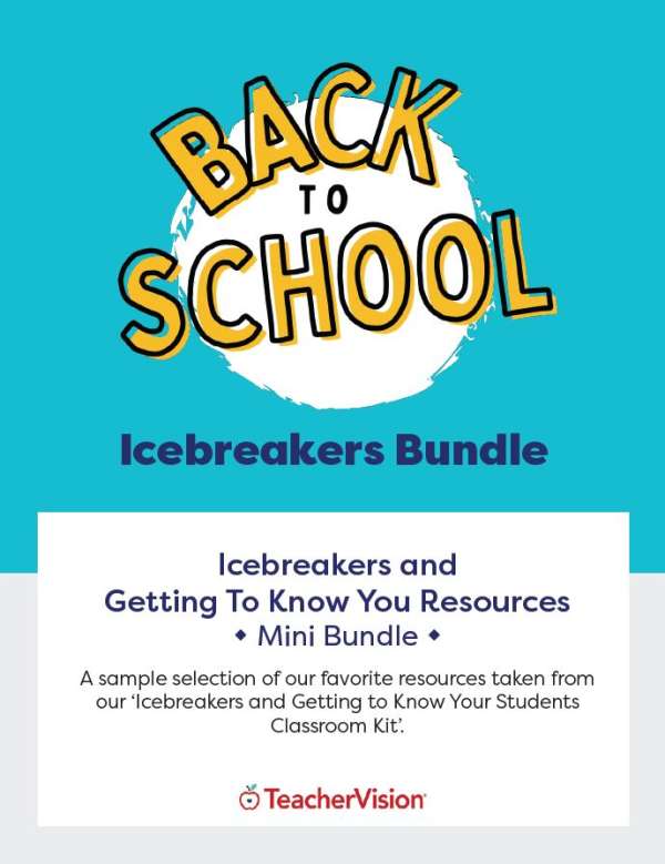 Free Back to School Icebreakers Printable Bundle
