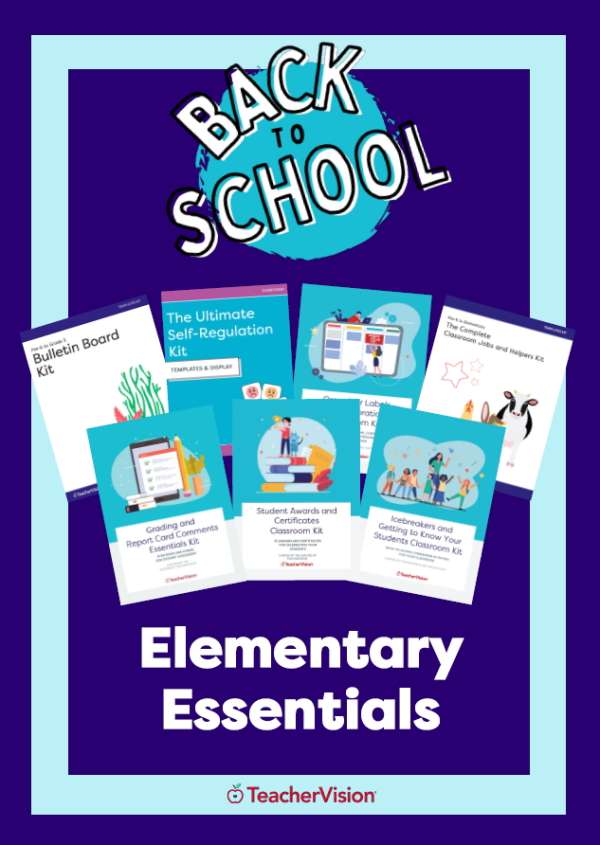 Back to school bundle of printables for elementary teachers 