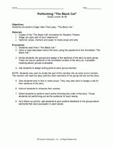 "The Black Cat" Play & Activities