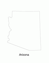 Arizona State Map