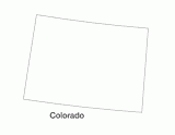 Colorado State Map