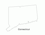 Connecticut State Map