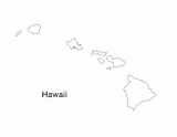 Hawaii State Map