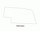 Nebraska State Map