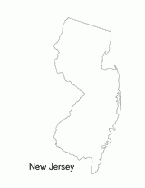 New Jersey State Map