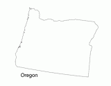 Oregon State Map