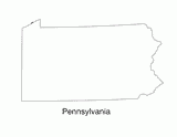Pennsylvania State Map